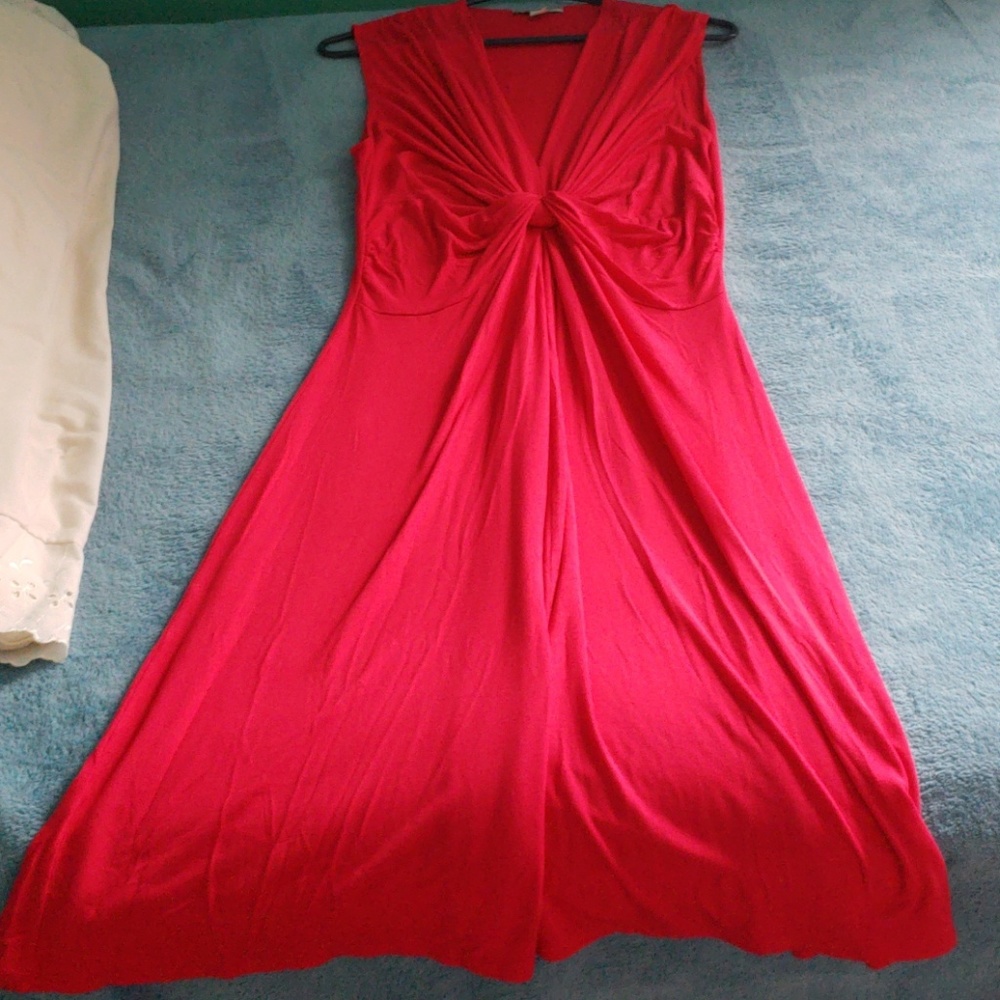 Boston Proper v neck dress size m